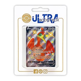 my-booster SWSH045-FR25-UB-SWSH086 Nigosier V (Urgl V) SWSH086 Iridescent Full Art Myboost X Epée et Bouclier, 4.5 Destinées Radieuses, Box of 10 French Pokémon Cards