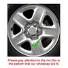 KUAFU Hubcaps Wheel Cover Skins Compatible with 2006-2012 Toyota RAV4