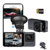 Dash Cam Car Front Rear 4K + 1080P WiFi Dash
