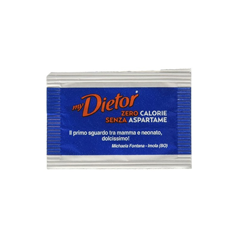 Dietor - Dolcificante Zero Calorie Senza Glutine, Box Da 300