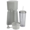 Single Serve Iced Coffee Maker, Soft Silver - With Two