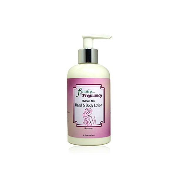 Finally Pure - Unscented Hand & Body Lotion for Pregnancy - 8 fl oz