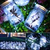 Mason Jar Solar Lights 30 LED,10 Pack Hanging Solar Mason