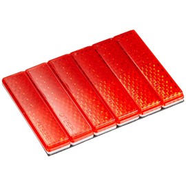 amon reflective lens, red (tape width 0.75 mm), width 12 mm × length 50 m × thickness 5.4 mm 6704