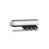 herpa 076906 Thermomulden Trailer, White, M