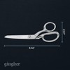 Gingher Dressmaker's Fabric Scissors, 8" Stainless Steel Shears, Sharp Knife