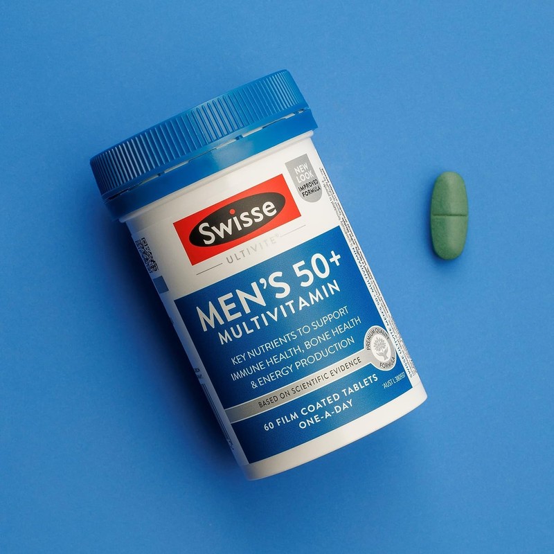 Swisse Ultivite Men's 50+ Multivitamin 90 Tablets