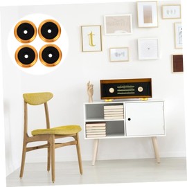 IWOWHERO 4pcs Aluminium Alloy Vibration Speaker Pads Isolation Feet Cushions for Amplifiers Durable Shockproof Furniture Pads for Enhanced Sound Quality and Vibration Control