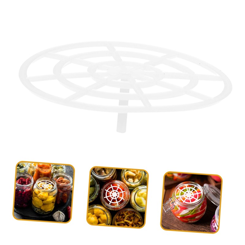 LIFKOME Jar Press Versatile Pickle Fermentation Press Set 5 Piece