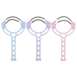 3PCS Facial Hair Removal Spring Handheld Face Epilator for Women Eyebrow Chin Cheek Mustache Upper Lip