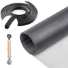 Screen Repair Kit for Windows and Doors 48” x 100"