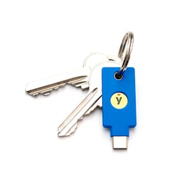 Yubico FIDO Security Key C NFC - Two Factor Authentication USB and NFC Security Key, Works with Supported NFC Mobile Devices – FIDO U2F and FIDO2 Certified - More Than a Password