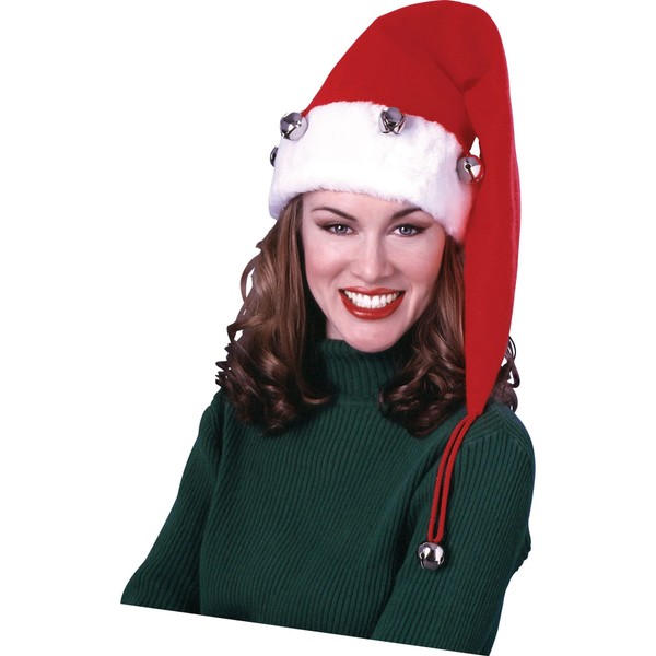 Costumes For All Occasions Ru22031 Santa Hat W Bells X Long