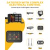 6 Gang Switch Panel with Electronic Relays, Universal Circuit Control