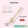 Plastic Egg Spoons, Pack of 5 Plastic Egg Spoons, Reusable
