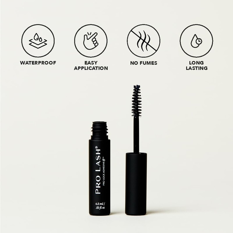 Pro Lash Pro Lock Adhesive - Longest-Lasting, Easiest-to-Apply Lash Glue