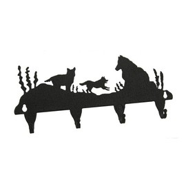 Innovative Fabricators, Inc. Wolf & Cubs Key Hooks