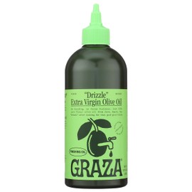 Graza Drizzle Extra Virgin Olive Oil, 500 Ml, 16.9 Fluid Ounce (Pack of 6)