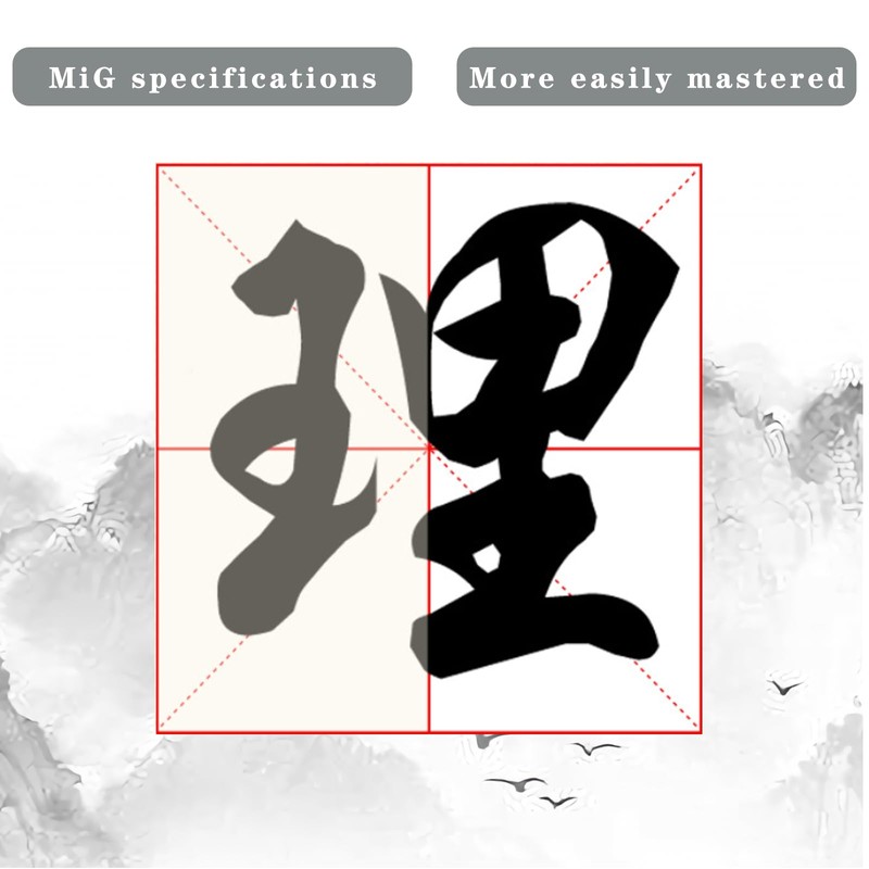 100 Sheet Chinese Calligraphy Brush Rice Practice Xuan Paper with