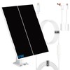 AQUZO 6W Solar Panel Charger for Outdoor Security Camera