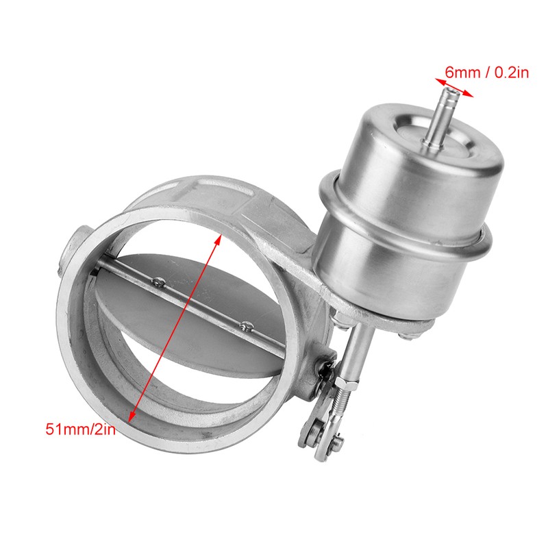 2in 51mm Open Style Vacuum Valve Exhaust Control EP CUT51