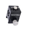 Niceyrig 1/4''-20 and 3/8''-16 Threaded Hole Extension Bracket, NATO Rail