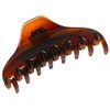 Parcelona French Boss Thin and Narrow Medium Tortoise Shell Covered