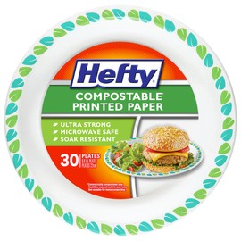 Hefty Compostable 8.6" Plate 30ct