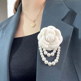 Flower Brooches for Women Large Floral Brooch Pins Clothing Decoration Wedding Party Accessories for Women