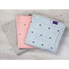 Clevamama Knitted Pom Pom Baby Blanket, Soft Organic Cotton Newborn