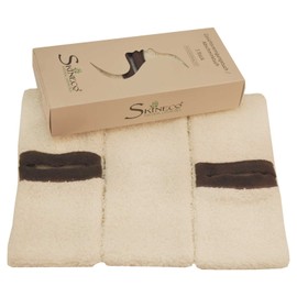 Face Cloth/Towel 4 Sides Skin Make-up Remover (Pack of 3) Washable & Reusable