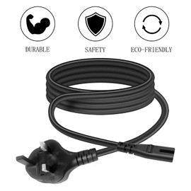 Power Cable Replacement for Virgin Media Broadband Wifi Hub Box 3.0 Figure 8 Power AC Cord