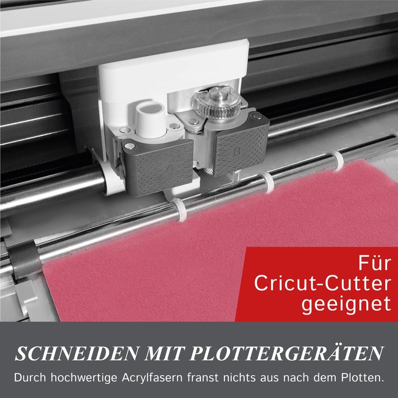 Synthetic Craft Felt Packages (25pcs/pack), approx. 22 x 30 cm,