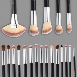 Makeup Brushes, Makeup Brush Set Travel Essentials Makeup Kits 28Pcs Makeup Sponge Silicone Face Mask Brush Synthetic Kabuki Foundation Powder Concealers Eye shadows Blush Makeup Bag Gifts for Her