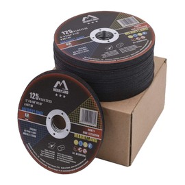 Merryland Cut Off Wheel 5 inch for Angle Grinder, Metal Cutting Wheel 5 X .045 X 7/8 Ultra Thin 50 Pack, Iron Stainless Steel Cutting Disc, Bravo-Line B13081042