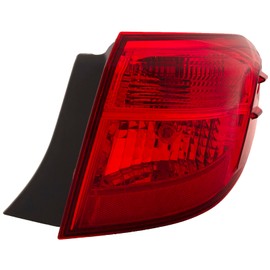 HEADLIGHTSDEPOT Outer Body Tail Light LED Right Passenger Compatible with 2017-2019 Toyota Corolla SE XLE XSE/50th Special Edition