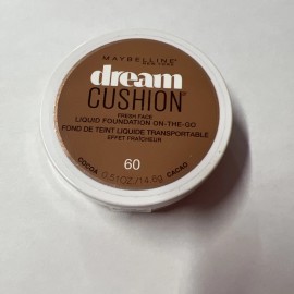 Maybelline Dream Cushion Fresh Face Liquid Foundation on the go 60 Warm Cocoa