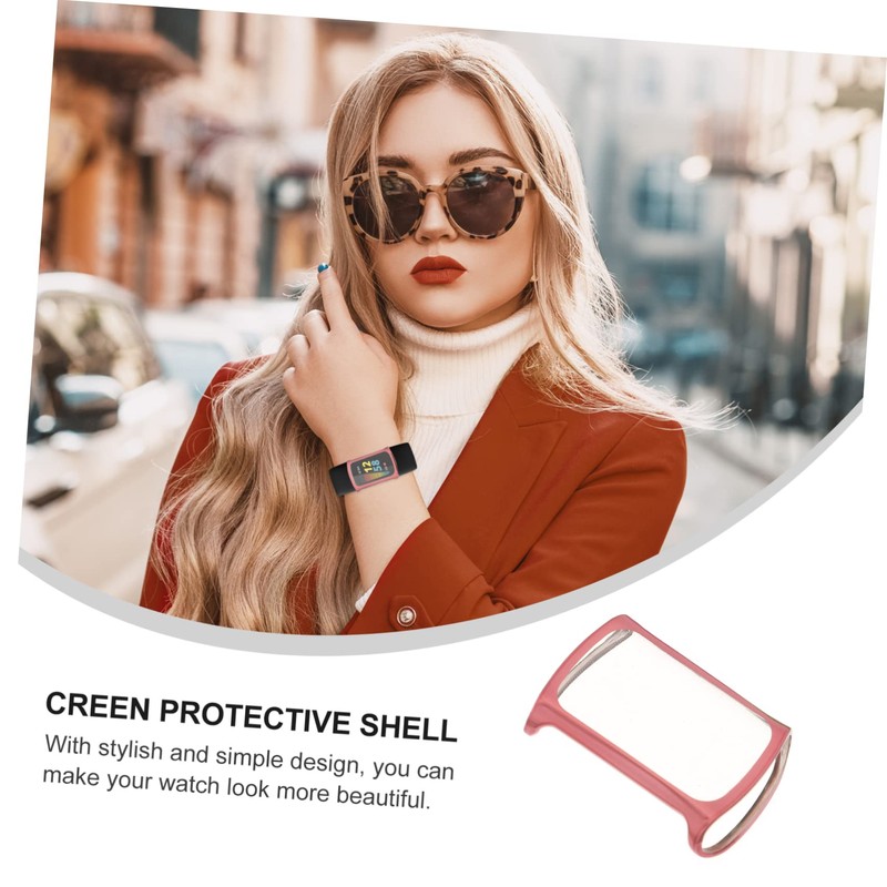 WOONEKY Smartwatch Anti-Scratch Screen Case Full Coverage Protector Compatible TPU