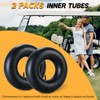 weyleity 2 Pack 15x6.00-6 Inner Tube | Durable Replacement Tire