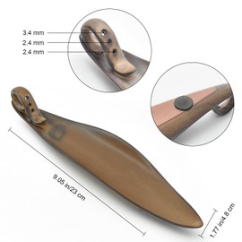 MrMrKura Ceramic Incense Holder for Sticks, Incense Burner Holder Incense Stick Holder Ash Catcher with 3 Holes&Non-Slip Pads, Unique Home Decor/Meditation/Yoga/Gift