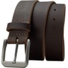 Nickel Smart Roan Mountain Titanium Brown Belt- 32"