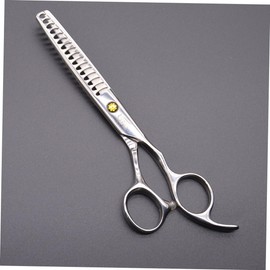 Beavorty Hair Scissors 0.6 Inches Straight Stainless Steel Shears Perfect for Barber Salon and