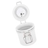 200ml Eyelash Glue Storage Tank with Screen Display Sealed Jar