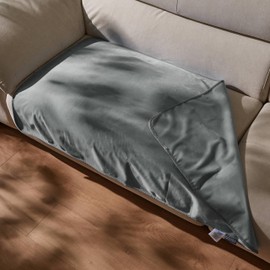 Kritter Planet Waterproof Cooling Dog Mat, Soft Cooling Pet Blanket for Summer, Lightweight Cooling Outdoor Mat, Reversible Furniture Cover Couch Sofa Bed, 30 x 50 inch, Grey