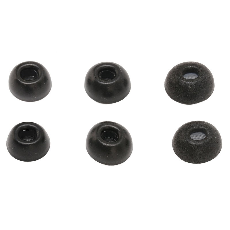 6pcs Eartips Replacement Noise Isolation Soft Slow Rebound Foam Ear
