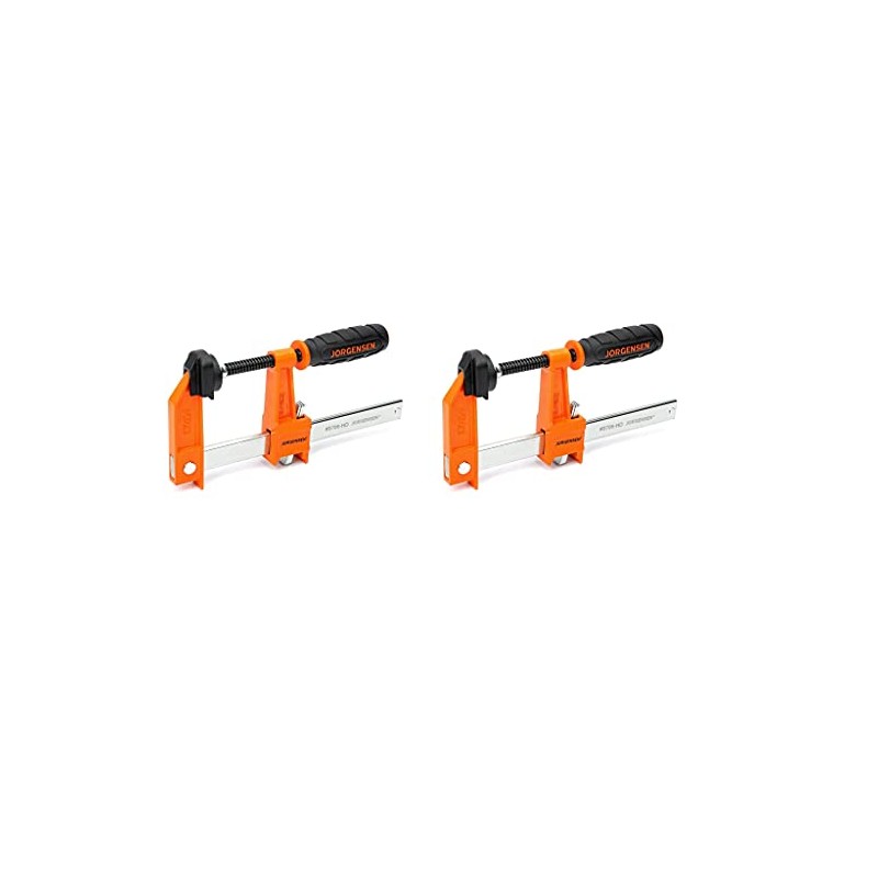 Pony Jorgensen 3706-HD Heavy Duty Steel Bar Clamp, Orange, 6-Inch