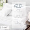 Pointehaven 300 TC Percale 100% Long Staple Cotton Double Satin