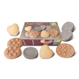 Yellow Door Finger Fidget Stones