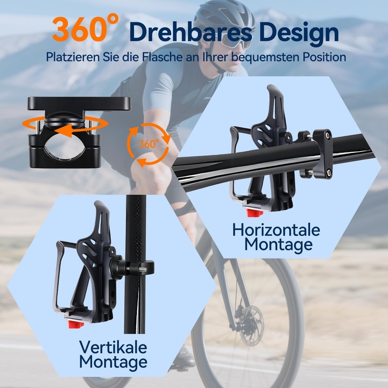 Bottle Holder Bicycle PC Material Drink Holder Water Bottle Holder