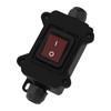 lcocove JD IP65 Waterproof Inline Cord Switch 30A 4Pin 2
